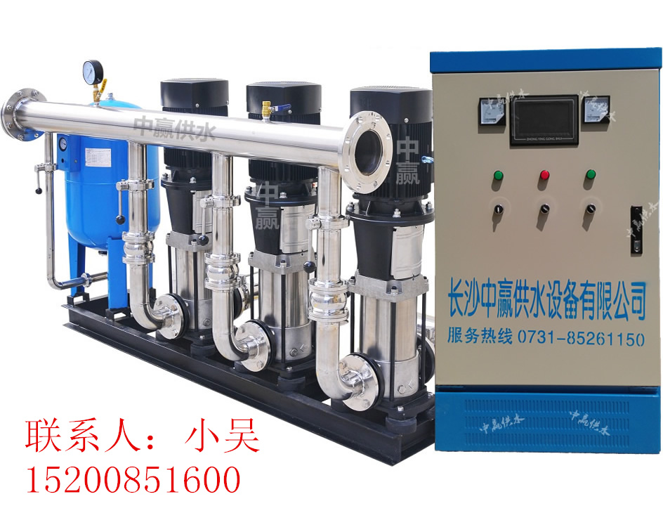 變頻恒壓供水設(shè)備哪家好？中贏供水機(jī)器人焊接代替人大勢(shì)所趨